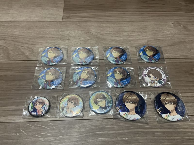 Anime Can Badge Collection